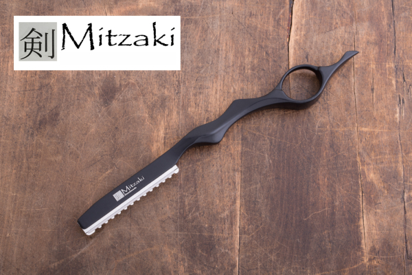 RAZOR/Stylingmesser,SIFTER, Ergoform, schwarz, hochwertige Qualität, Aluminiumguß, inclusive 10 Ersatzklingen